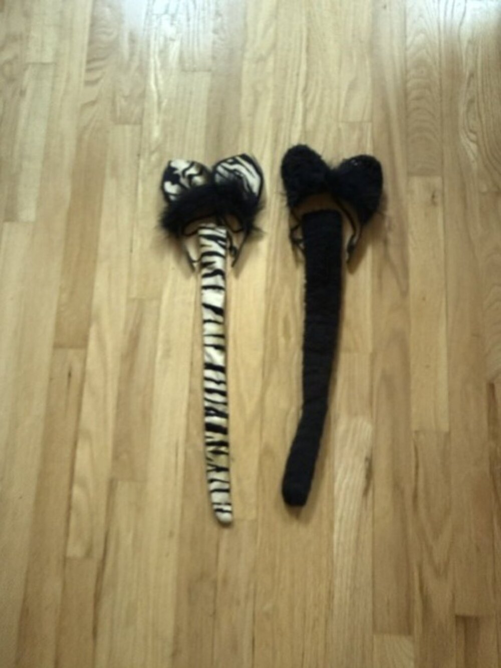 HALLOWEEN COSTUME Cat Kitty Headband Ears-Tail-CHILD